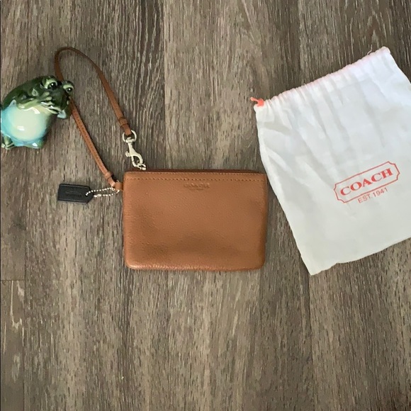Brown Coach wallet - Picture 1 of 4